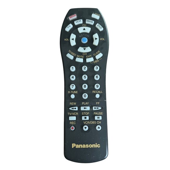 OEM Panasonic EUR511502 TV DVD VCR Remote Control - Picture 1 of 2